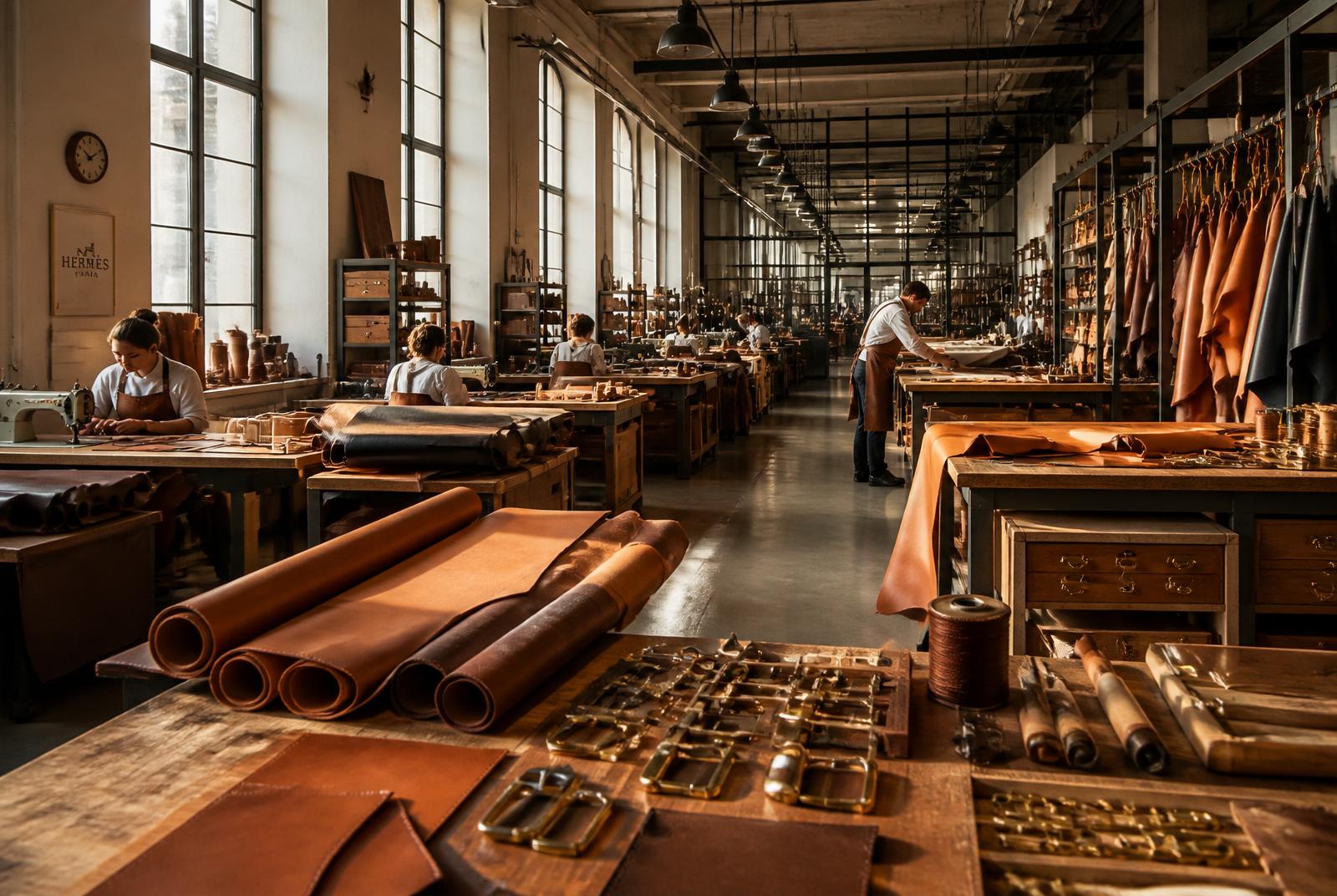 Inside the TAT Manufacture leather atelier